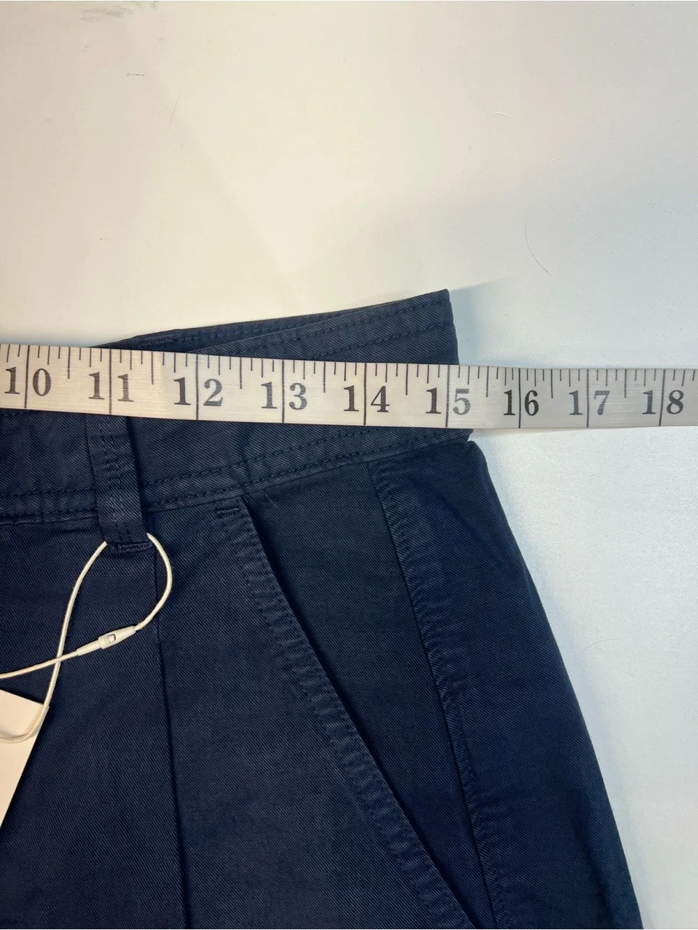 Everlane The Everywhere Pant Navy Size 6 NWT Organic Cotton Linen Barrel Leg